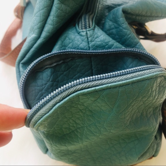 Rosetti green / brown handbag - Picture 5 of 16